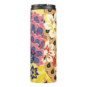 インドネシアのろうけつ染め・モチーフで、非常に独特な計画を持つ タンブラー (裏面)