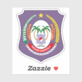 インドネシアのゴロンタロ州の紋章 シール (シート)