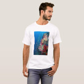 インドネシアのサンゴ礁 Tシャツ (正面フル)