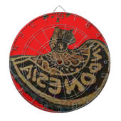 インドネシアのジャワの影人形文化芸術 ダーツボード (正面)