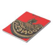 インドネシアのジャワの影人形文化芸術 ノートパッド (回転)