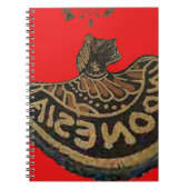 インドネシアのジャワの影人形文化芸術 ノートブック (正面)