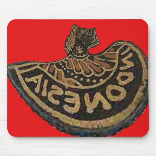 インドネシアのジャワの影人形文化芸術 マウスパッド (正面)