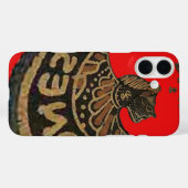 インドネシアのジャワの影人形文化芸術 Case-Mate iPhoneケース (裏面 (横))