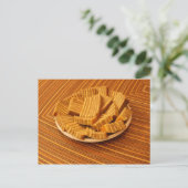 インドネシアのジンジャーケーキ ポストカード (スタンド正面)