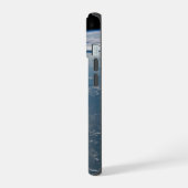 インドネシアのスマトラ島周辺の雲景 iPhone 15ケース (左側面)