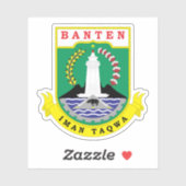 インドネシアのバンテン州の紋章 シール (シート)