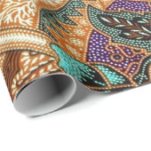 インドネシアのパターン ラッピングペーパー (ロールコーナー)