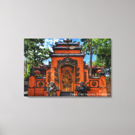 インドネシアのヒンドゥー寺院 ヒンドゥー教 風景写真 キャンバスプリント