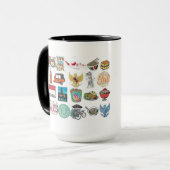 インドネシアのマグカップ マグカップ (正面左)