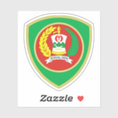 インドネシアのマルク州の紋章 シール (シート)