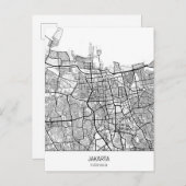 インドネシアのミニマル主義 ポストカード (正面/裏面)