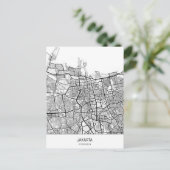 インドネシアのミニマル主義 ポストカード (スタンド正面)