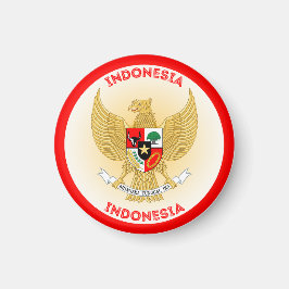 インドネシアの伝統エンブレム マグネット