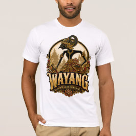 インドネシアの伝統文化 ワヤン Tシャツ