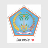 インドネシアの北スラウェシ州の紋章 シール (シート)