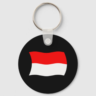 インドネシアの国旗キーチェーン キーホルダー