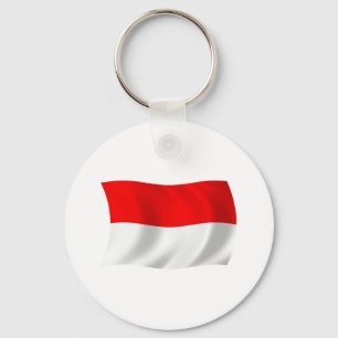 インドネシアの国旗キーチェーン キーホルダー