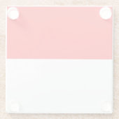 インドネシアの国旗 ガラスコースター (裏面)