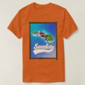 インドネシアの地図 Tシャツ (デザイン正面)