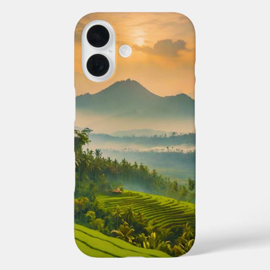 インドネシアの夕焼け Case-Mate iPhoneケース (裏面)