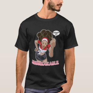インドネシアの女の子Unbreakable I伝統インドネシアF Tシャツ