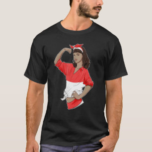 インドネシアの女の子Unbreakable I伝統インドネシアF Tシャツ