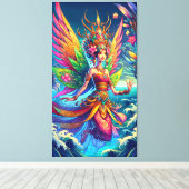 インドネシアの妖精 キャンバスプリント (インサイチュ (ウッドフロア))