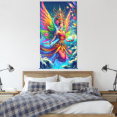 インドネシアの妖精 キャンバスプリント (インサイチュ (寝室))