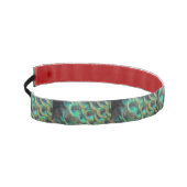 インドネシアの孔雀の羽のパターンのヘッドバンド アスレチックヘッドバンド (左)