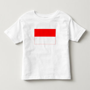インドネシアの旗 トドラーTシャツ