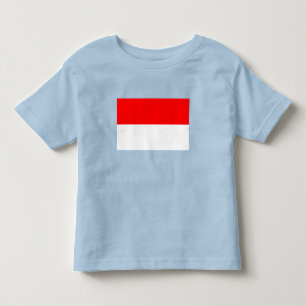 インドネシアの旗 トドラーTシャツ