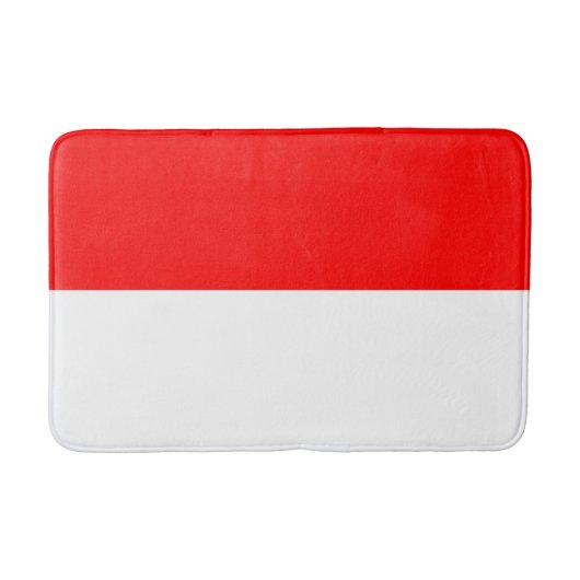 インドネシアの旗 バスマット (正面)