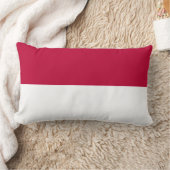 インドネシアの旗 ランバークッション (ブランケット)