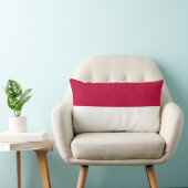 インドネシアの旗 ランバークッション (椅子)