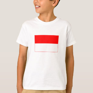 インドネシアの旗 Tシャツ