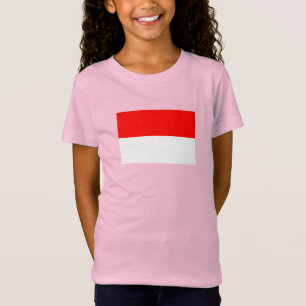 インドネシアの旗 Tシャツ
