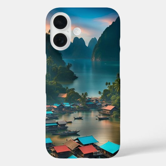 インドネシアの漁村 Case-Mate iPhoneケース (裏面)