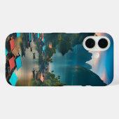 インドネシアの漁村 Case-Mate iPhoneケース (裏面 (横))