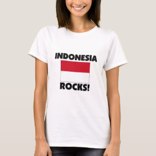 インドネシアの石 Tシャツ