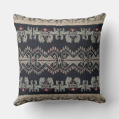 インドネシアの種族のイカットの織物のWeavingsインドネシア クッション (裏面)