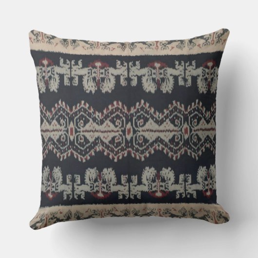 インドネシアの種族のイカットの織物のWeavingsインドネシア クッション (裏面)