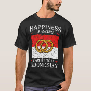 インドネシアの結婚式 インドネシアの結婚 伝統 Tシャツ