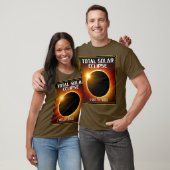 インドネシアの総日食(2016年) Tシャツ (ユニセックス)