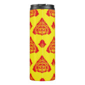 インドネシアのMotifバリ。色モダン付きヴィンテージ タンブラー (裏面)