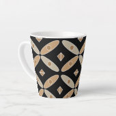 インドネシアろうけつ染めマグ カフェラテマグ (左アングル)