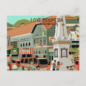 インドネシアを愛する ポストカード (正面)