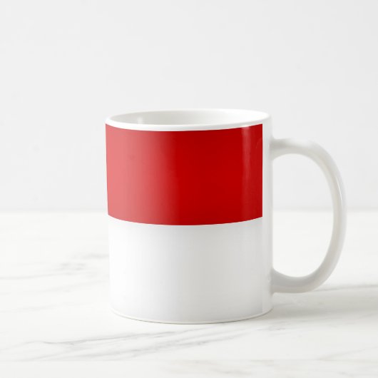 インドネシアカッコいい国旗 コーヒーマグカップ (右)