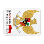 インドネシアディアスポラ マグネット (横)