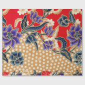 インドネシアデザイン ラッピングペーパー (フラット)